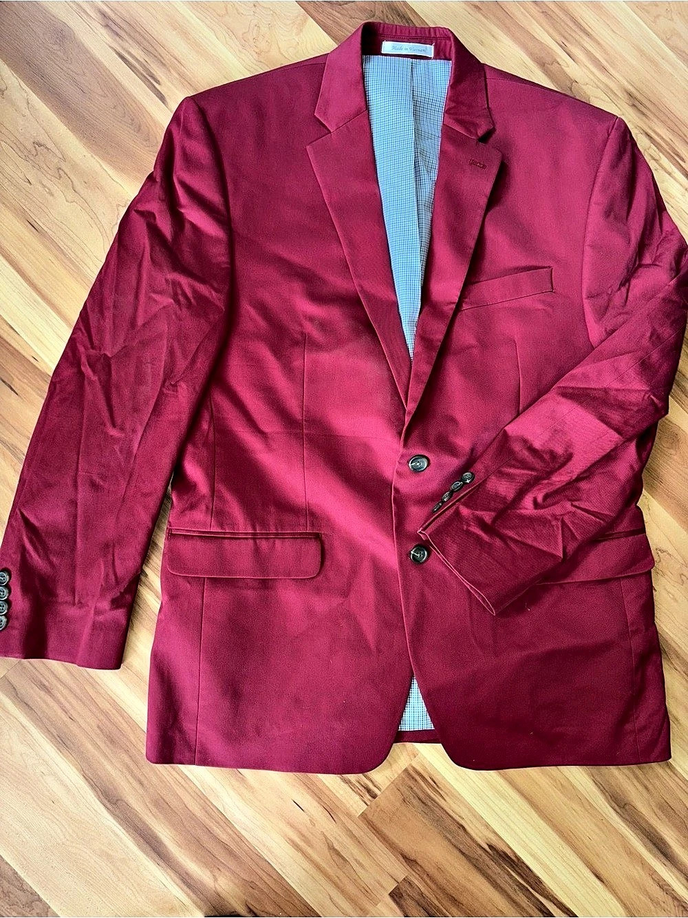 Chaps Men's Blazer in Red Like New